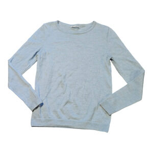 Knittons Small Light Blue Long Sleeve Pullover Shirt